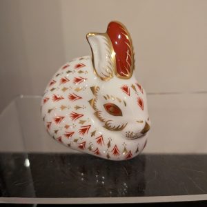 Royal Crown Derby paperweight 'Red Rabbit'