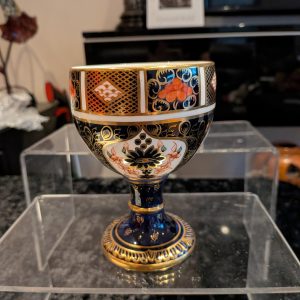 Royal Crown Derby Chalice / Goblet Imari 1128