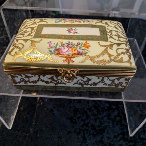 Hand Painted and signed Le Tallac of Paris Box